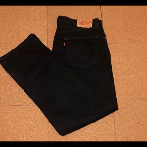Levi's 505 Regular (straight) Fit Denim Black